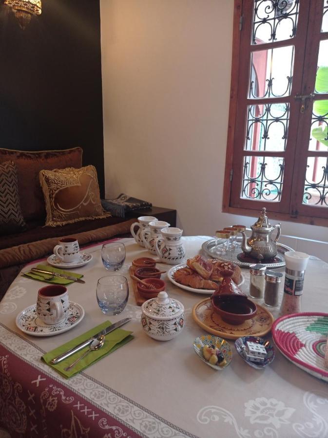 Riad Dar Badiaa Salé Buitenkant foto